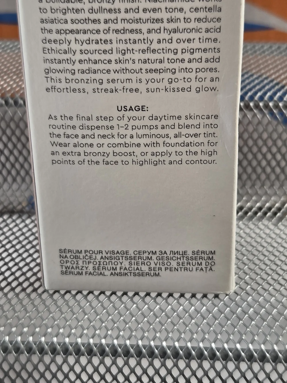 Glow Recipe Watermelon Niacinamide Hue Drops Sun-Glow (Sheer Bronze) 1.35 Oz